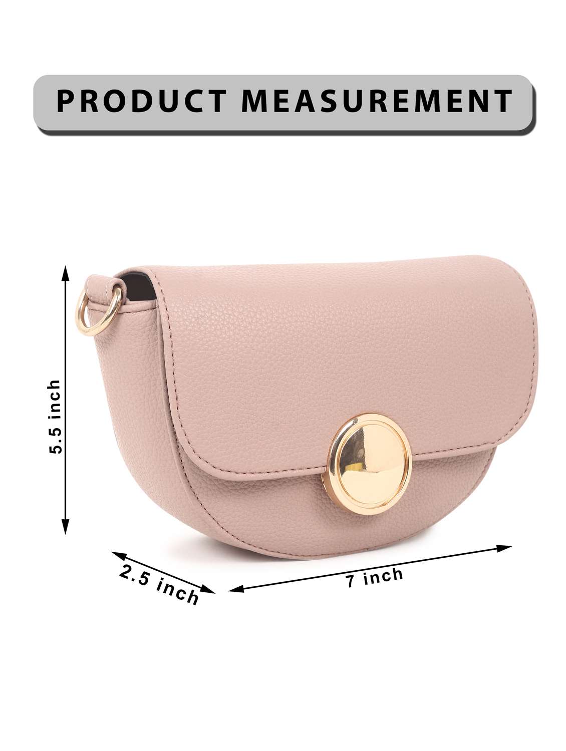 women leatherette sling bag - 22088517 - Standard Image - 4