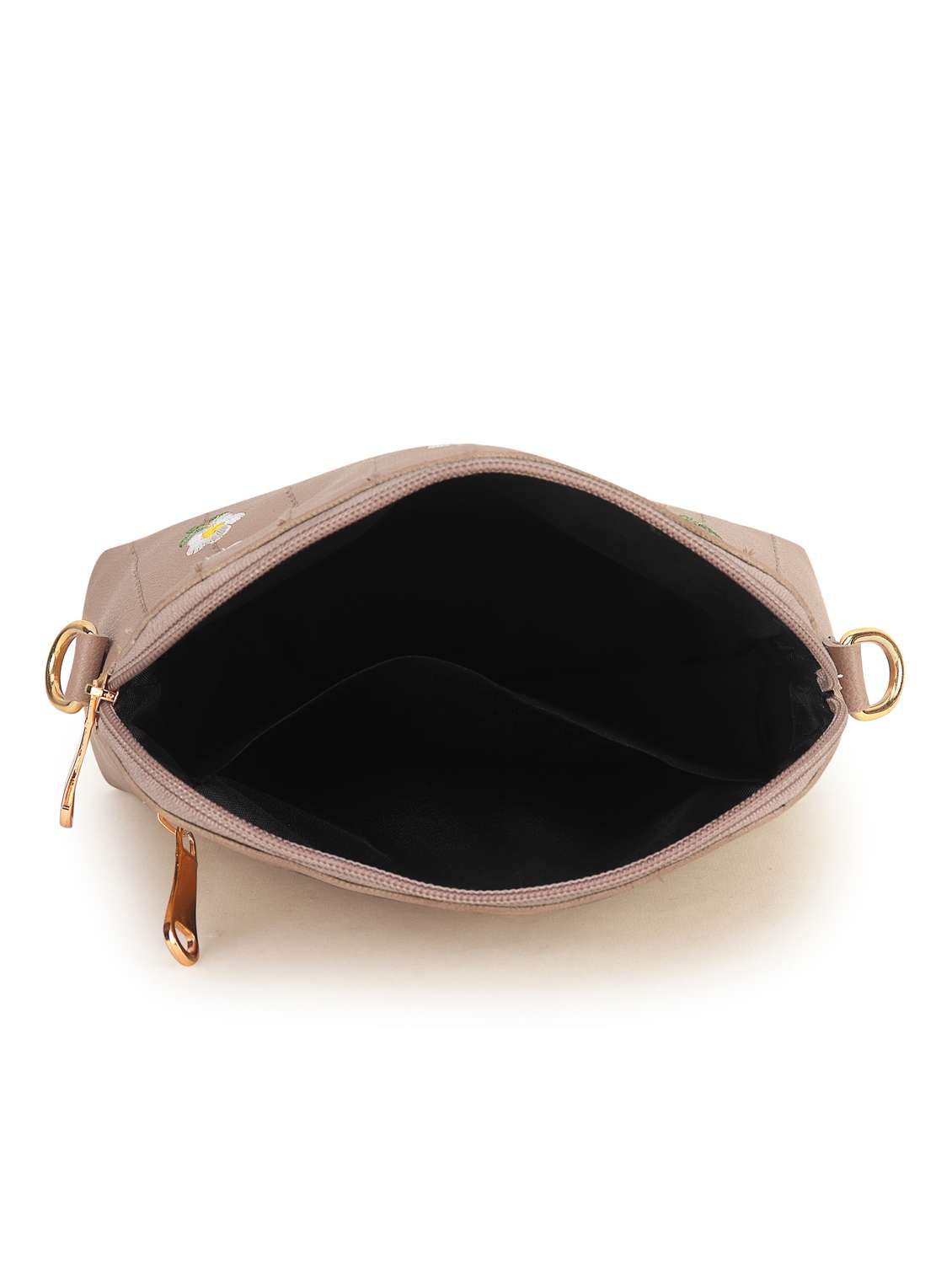 women embroidered leatherette sling bag - 22088524 - Standard Image - 4