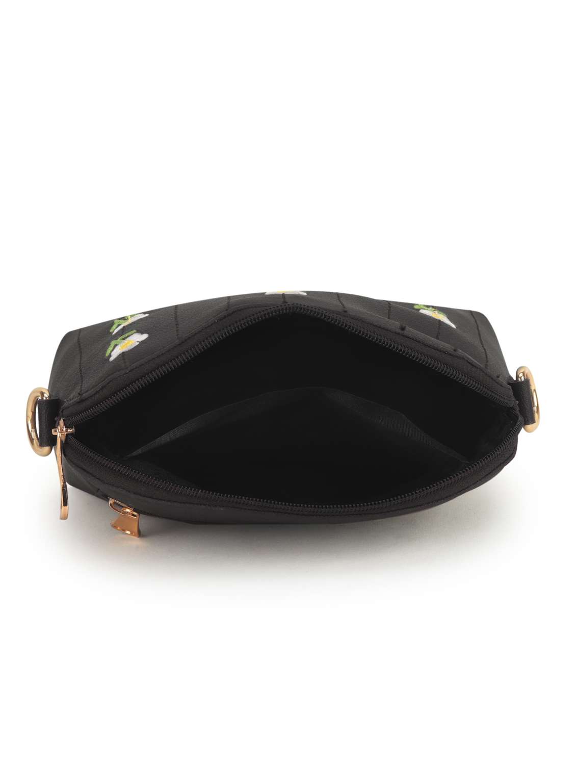 women embroidered leatherette sling bag - 22088525 -  Standard Image - 4