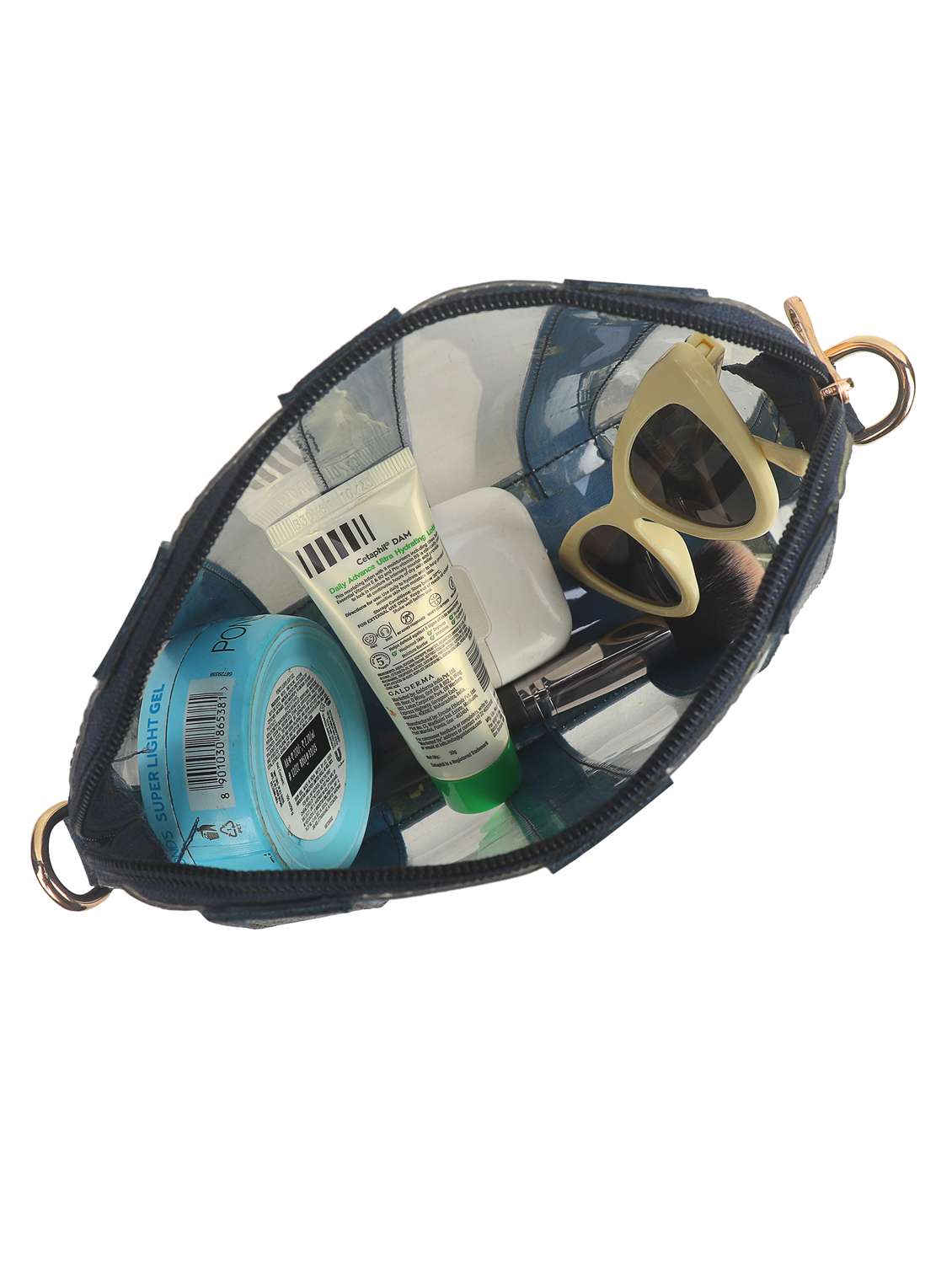 women striped leatherette sling bag - 22088534 - Standard Image - 4