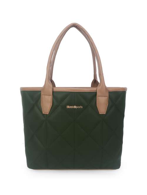 women textured double handle handbag - 22088538 - Standard Image - 0