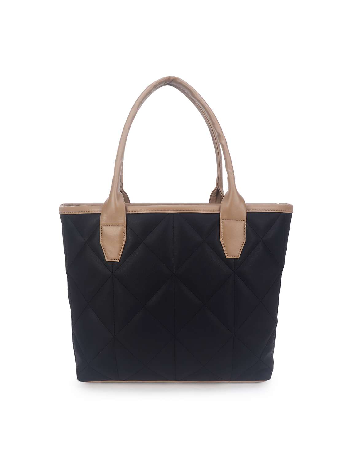 women textured double handle handbag - 22088539 - Standard Image - 4