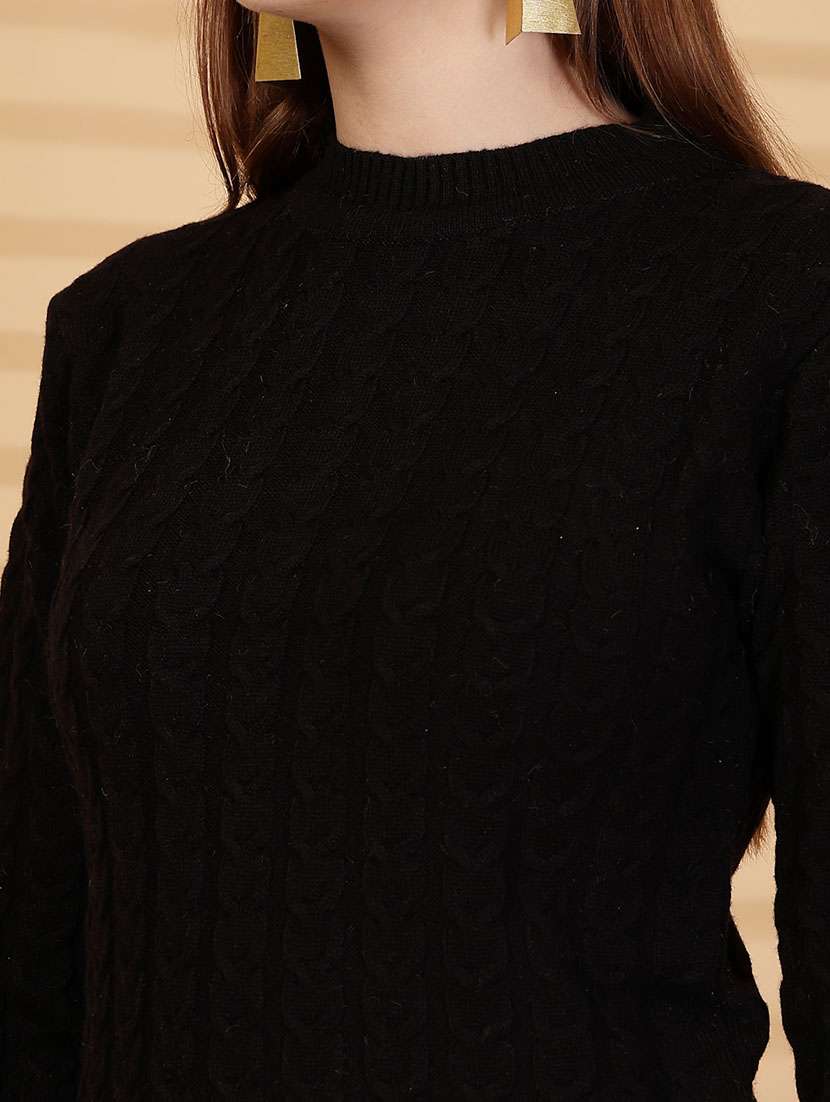 women self designed long sleeve pullover - 22088599 -  Standard Image - 4