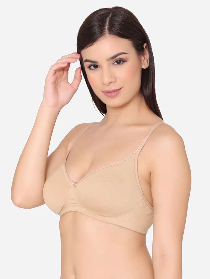 Women Solid Lightly Padded T-shirt Bra - 22088688 -  Standard Image - 1