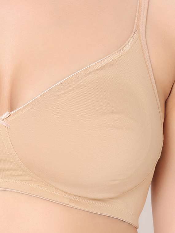Women Solid Lightly Padded T-shirt Bra - 22088688 -  Standard Image - 4