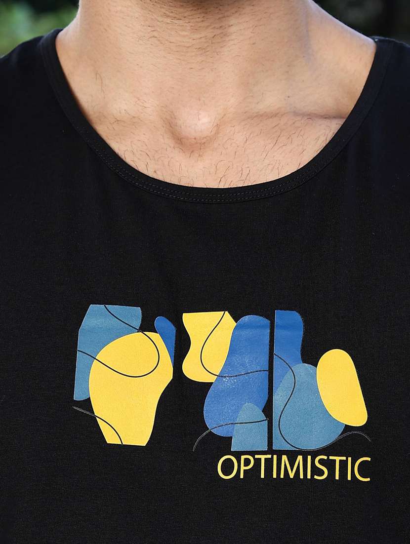 men front & back print sleveless vest - 22088761 -  Standard Image - 4