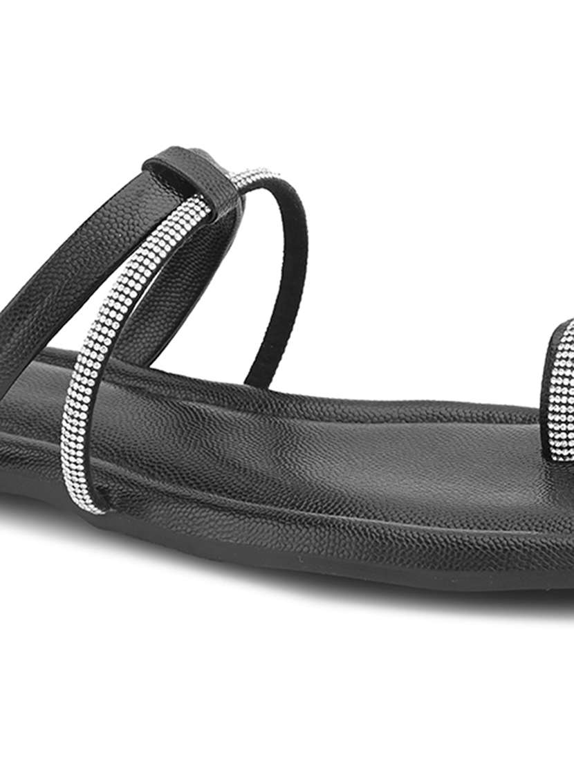 women embellished one toe flat sandal - 22088990 - Standard Image - 4