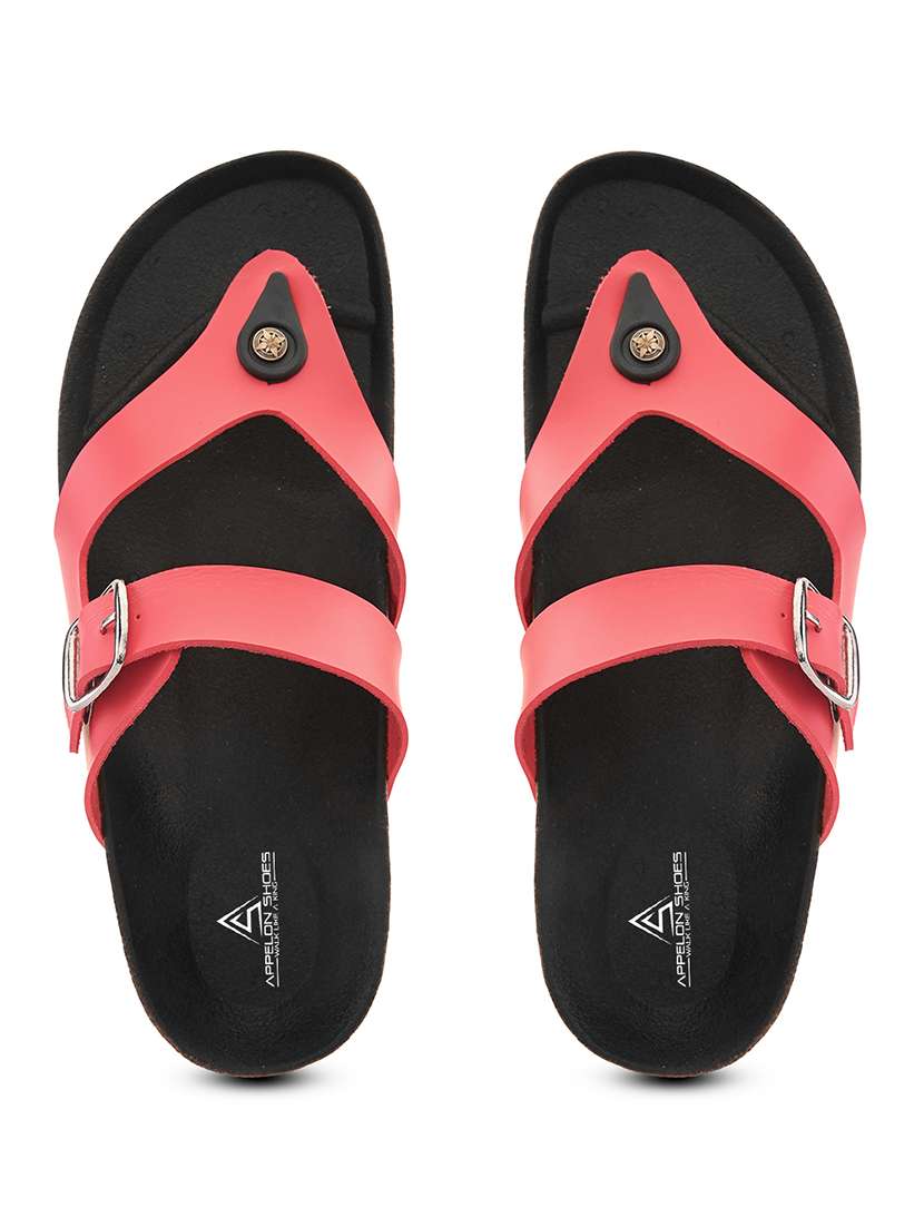 women solid toe separator flat sandal - 22088997 - Standard Image - 4