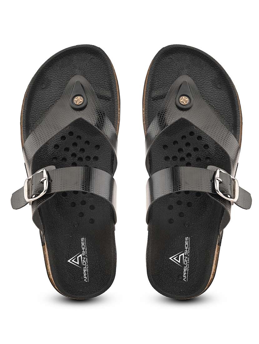 women solid toe separator flat sandal - 22089002 - Standard Image - 4