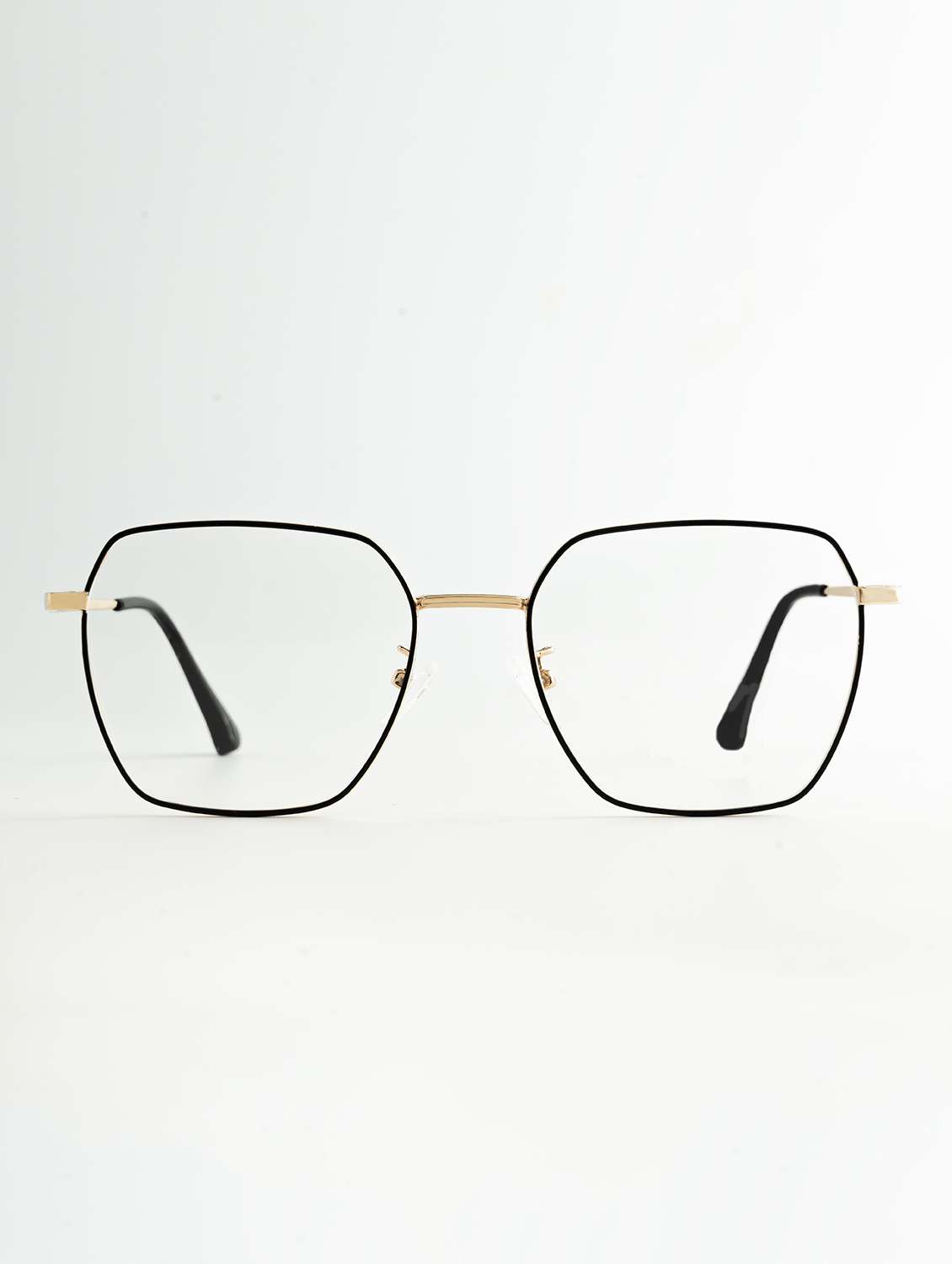 hexagon metal frames with blue light protection 