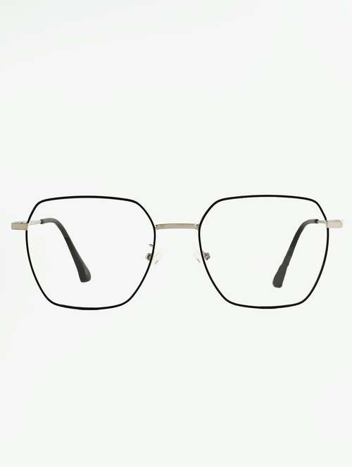 hexagon metal frames with blue light protection  - 22089004 -  Standard Image - 0