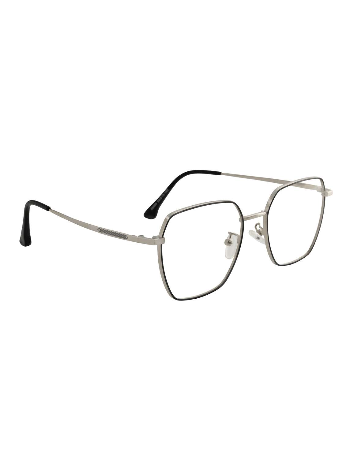 hexagon metal frames with blue light protection  - 22089004 -  Standard Image - 1