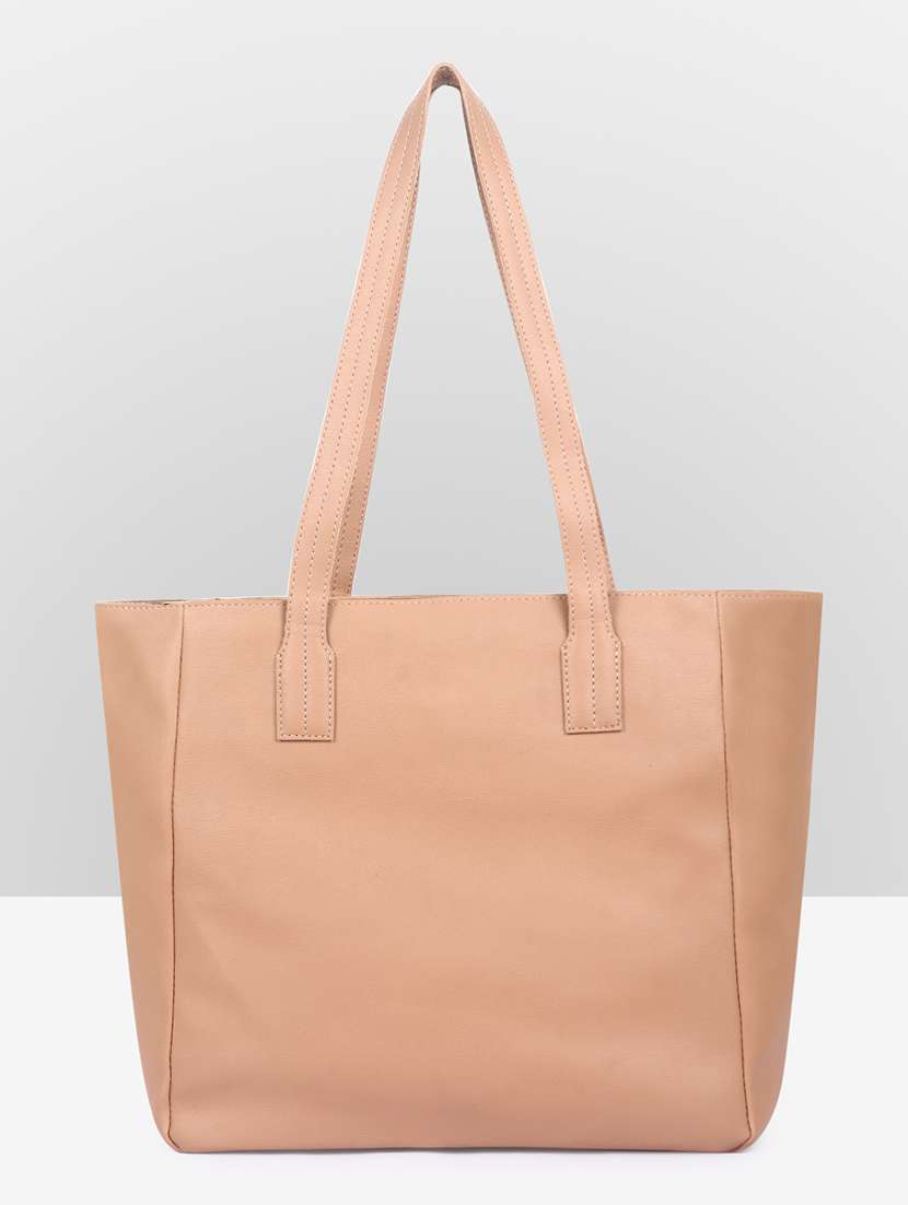 women embroidered leatherette tote bag with 2 pouch and 1 sling - 22089024 -  Standard Image - 1