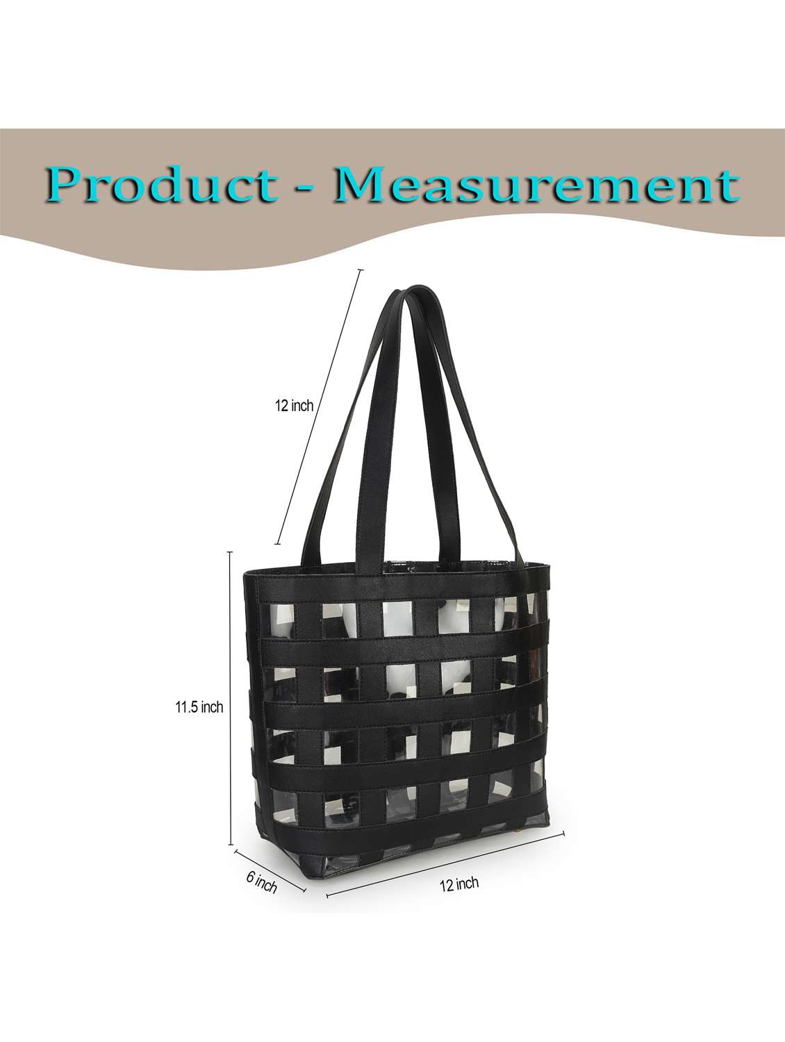 women black leatherette (pu) tote bag - 22089038 -  Standard Image - 4