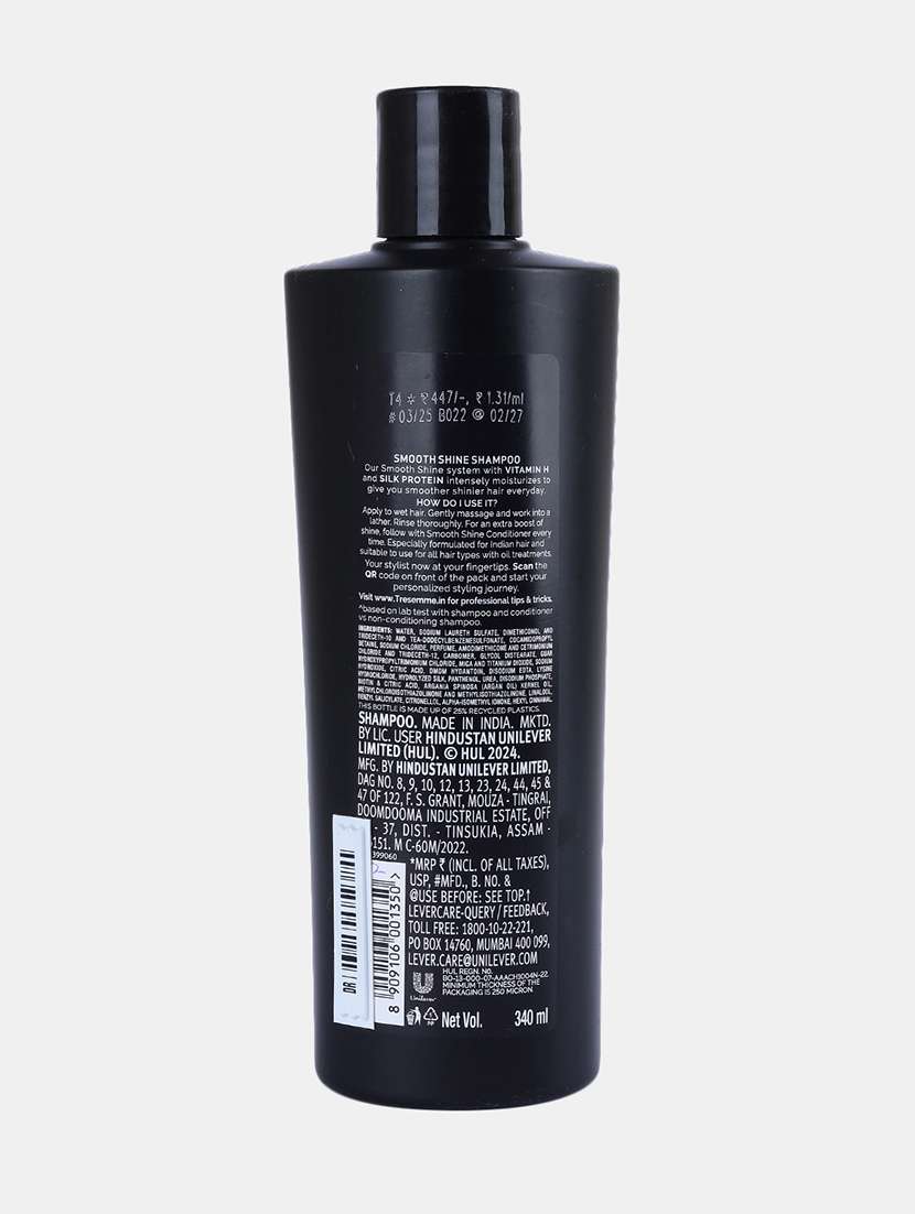 tresemme smooth & shine shampoo 340 ml - 22091969 -  Standard Image - 1
