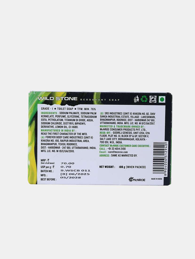 wildstone deodrant soap citrus burst 100 gm - 22092017 -  Standard Image - 1