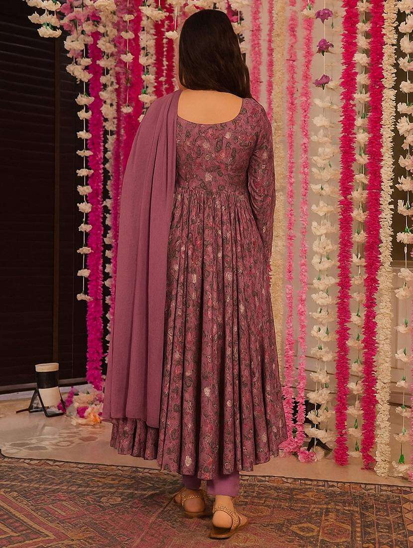 women floral long sleeve kurta pant with dupatta set - 22092080 -  Standard Image - 4