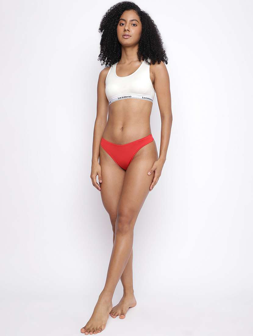 women pack of 2 solid low rise thongs - 22092124 -  Standard Image - 4