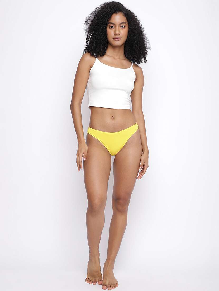 women pack of 3 solid low rise thongs - 22092127 -  Standard Image - 4