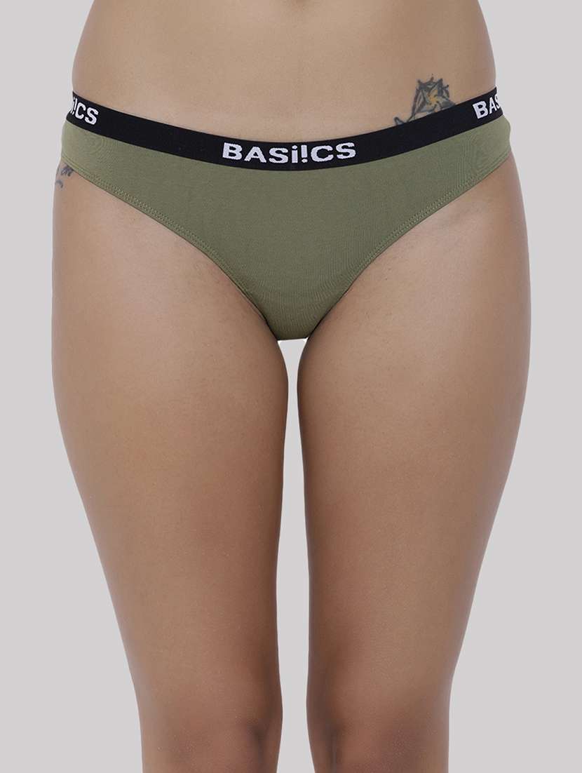 women pack of 6 solid low rise bikini panty - 22092141 - Standard Image - 1