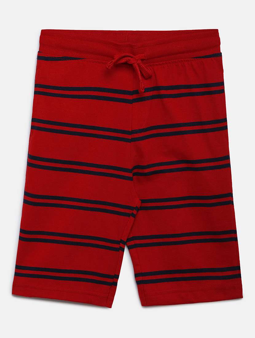 boys pack of 2 printed mid rise shorts - 22092217 - Standard Image - 1