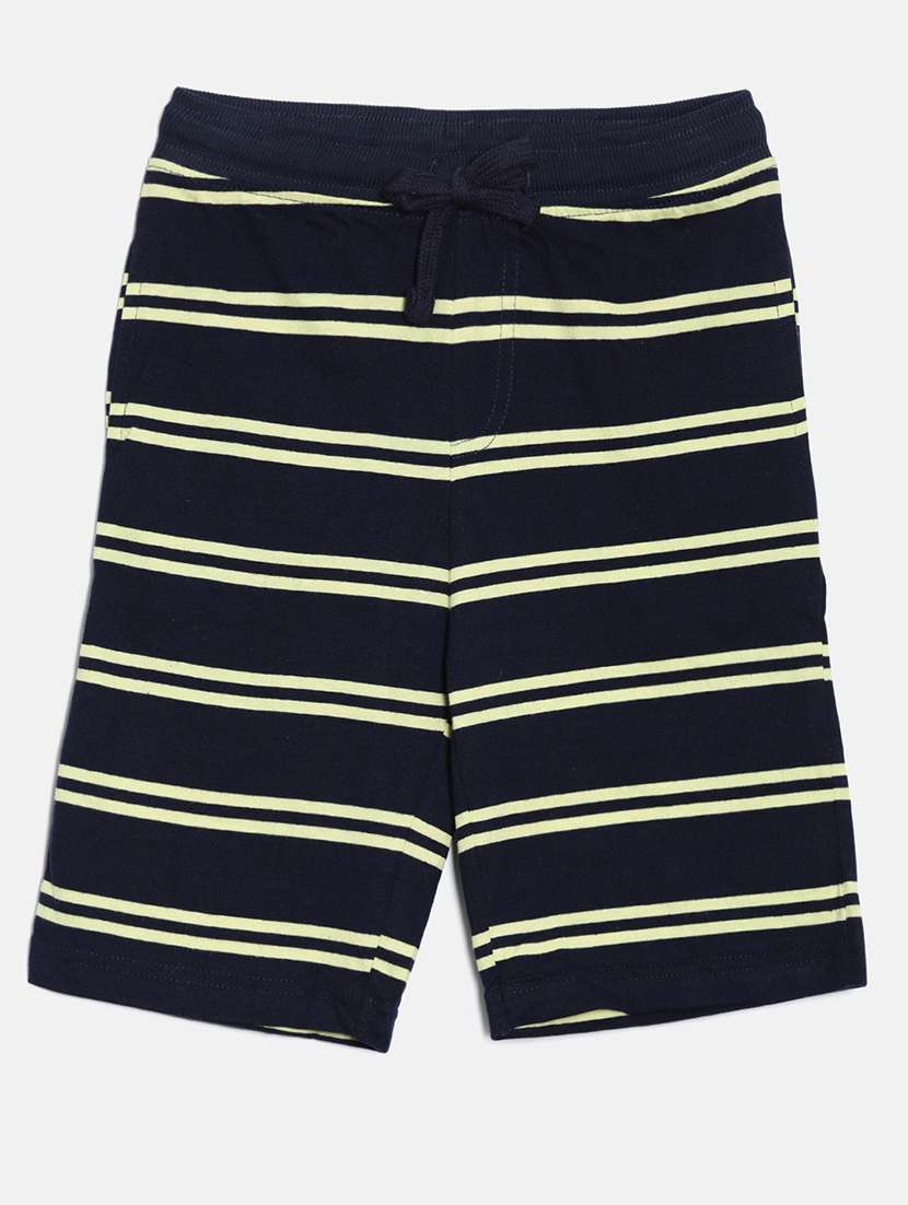 boys pack of 2 printed mid rise regular fit shorts - 22092218 - Standard Image - 1