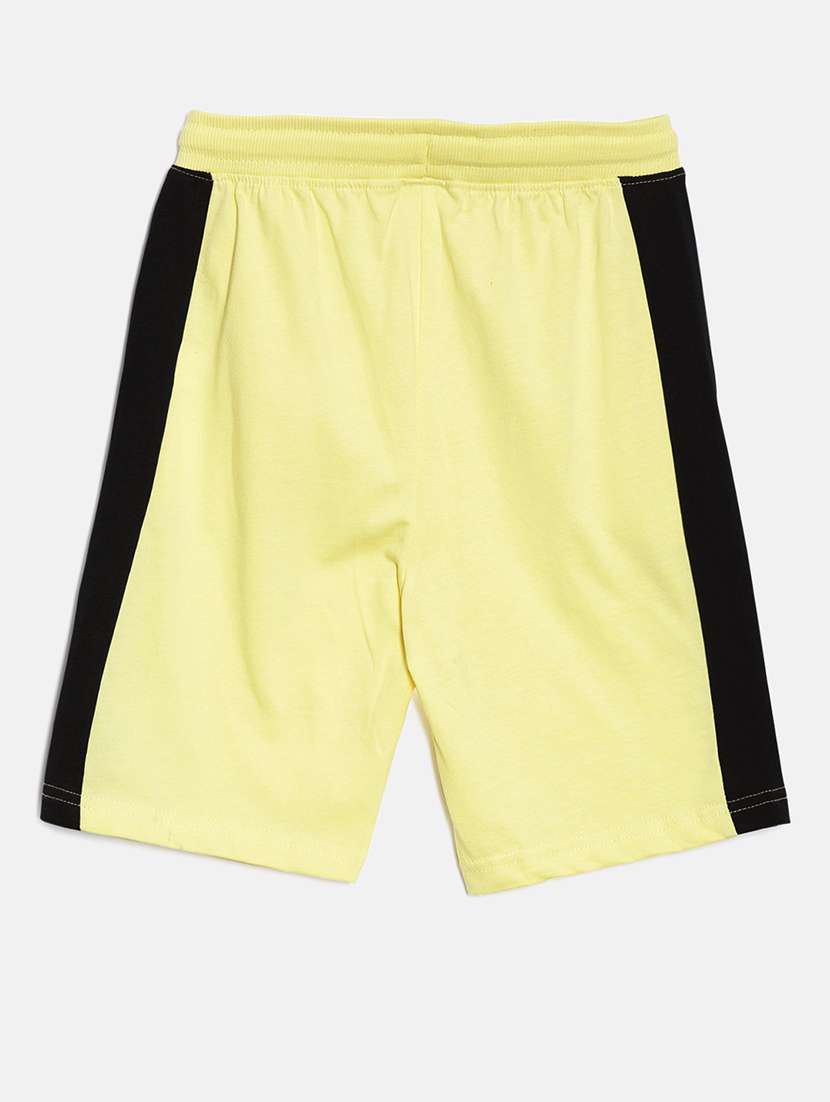 boys pack of 2 printed mid rise regular fit shorts - 22092218 - Standard Image - 4