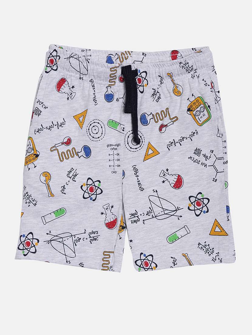 boys pack of 2 mid rise regular fit shorts  - 22092219 -  Standard Image - 1