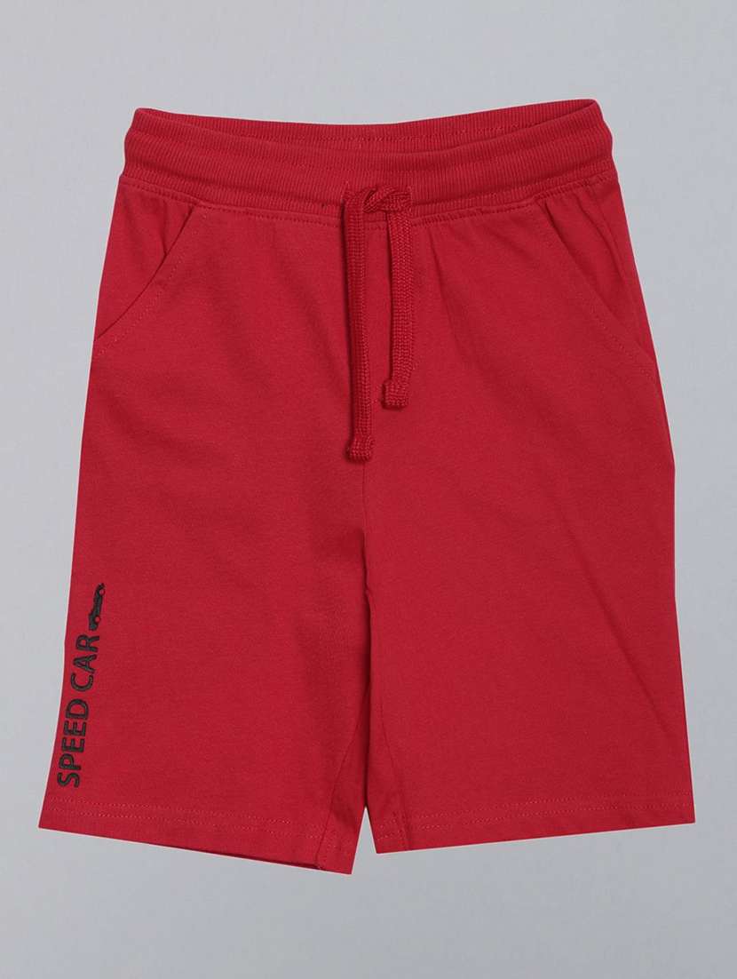 boys pack of 2 mid rise regular fit shorts - 22092221 - Standard Image - 1