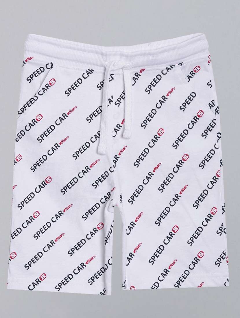 boys pack of 2 mid rise regular fit shorts - 22092221 - Standard Image - 4