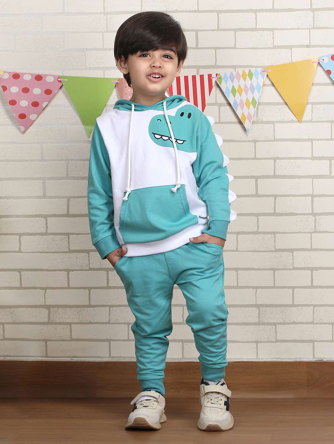 boys printed long sleeve full lenght set