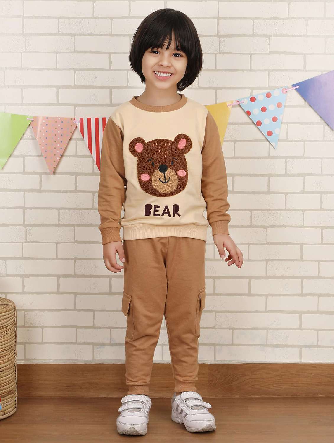 boys printed long sleeve full lenght set - 22092269 -  Standard Image - 1