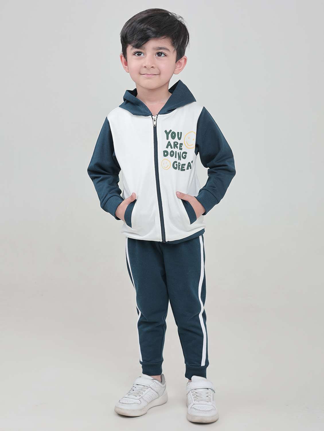 boys printed long sleeve full lenght set