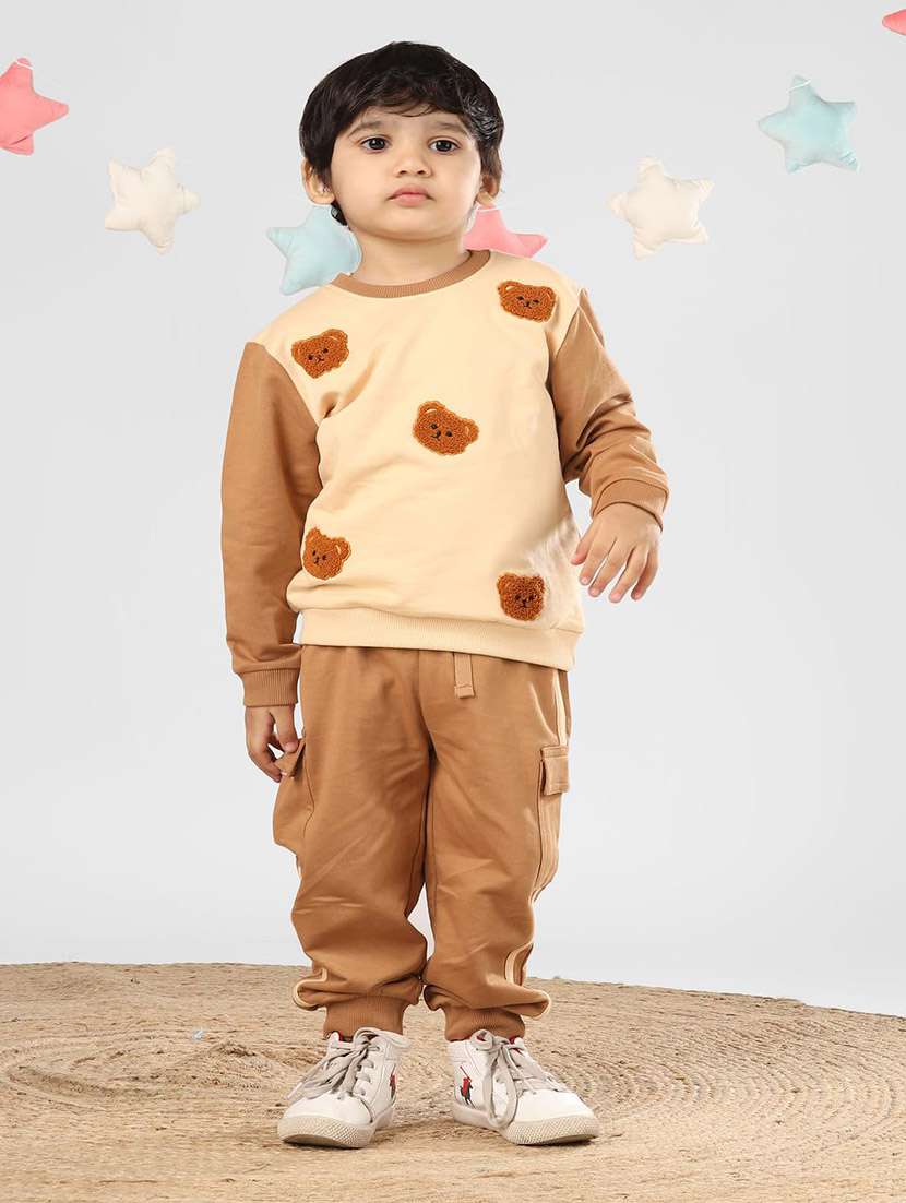 boys printed long sleeve full length set - 22092283 - Standard Image - 1