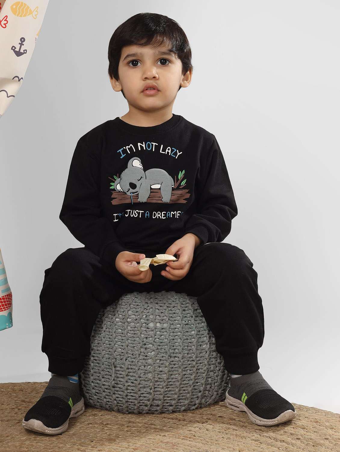 boys printed long sleeve full length set - 22092284 - Standard Image - 1