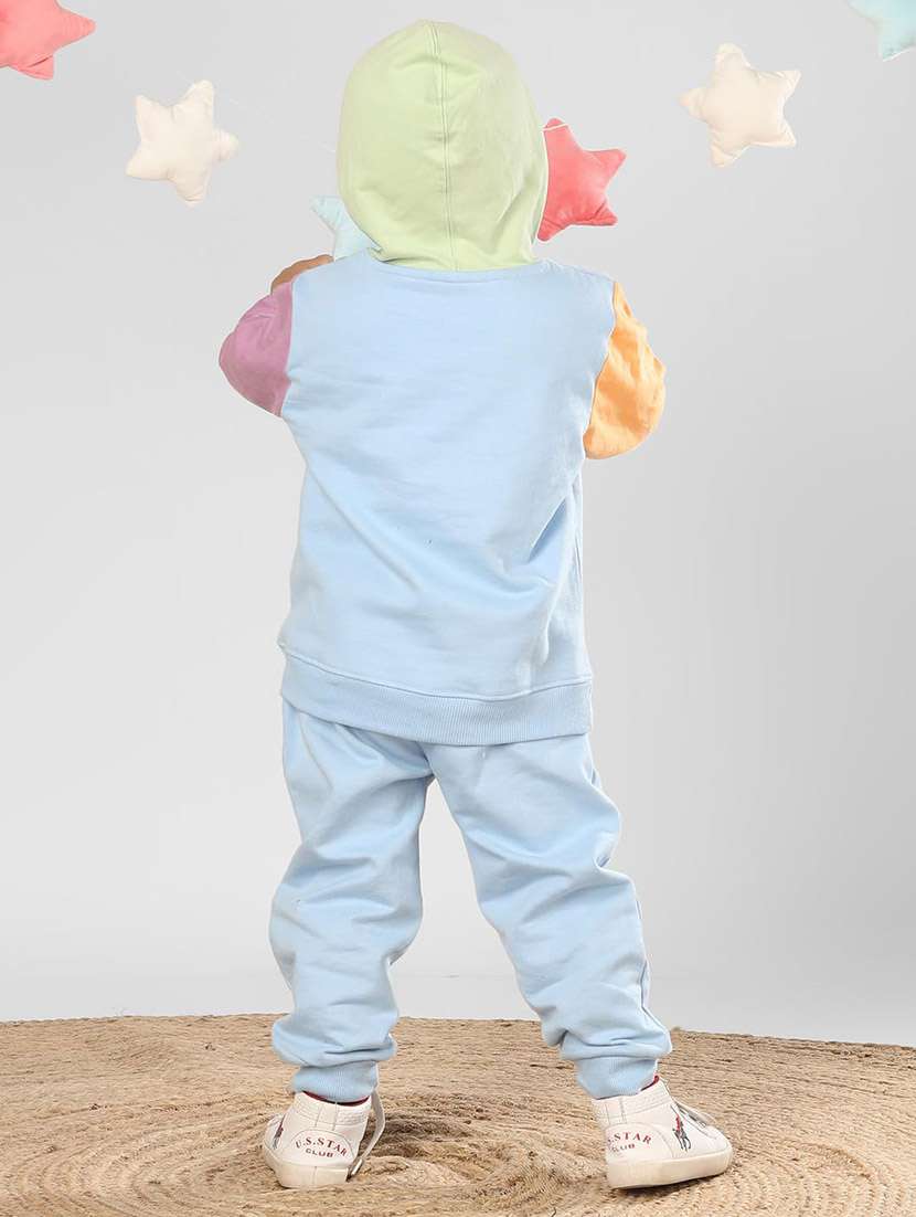 boys ombre print hooded full length co-ords set - 22092285 -  Standard Image - 4