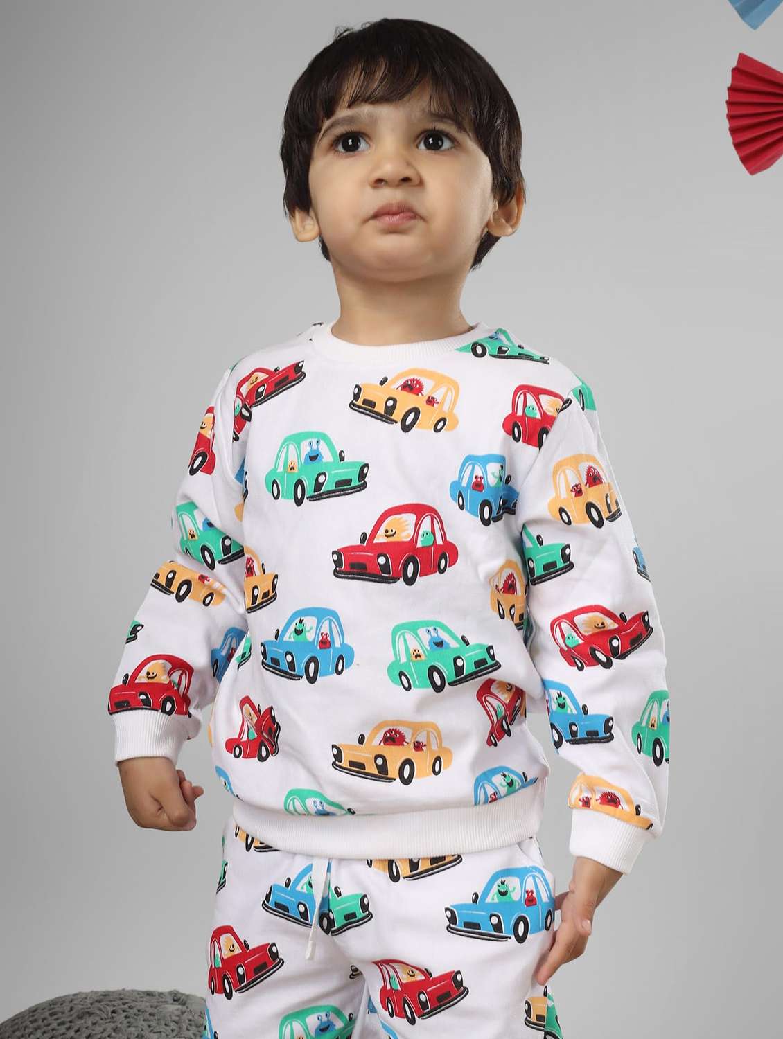 boys printed long sleeve full length set - 22092286 -  Standard Image - 4