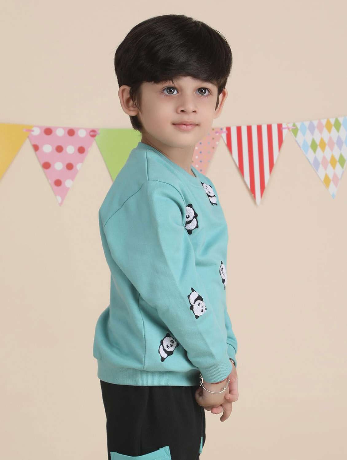 boys printed long sleeve full length  set - 22092289 -  Standard Image - 1