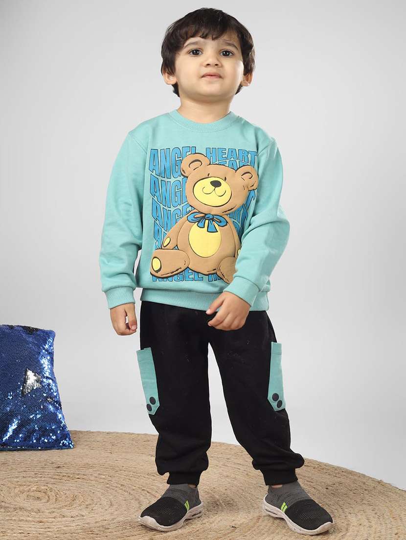 boys printed long sleeve full length set - 22092293 - Standard Image - 4