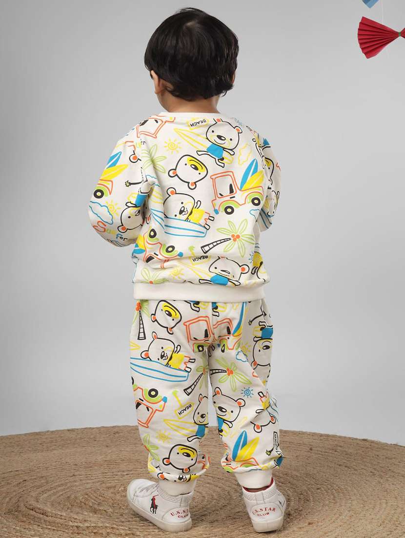 boys printed long sleeve full length  set - 22092294 -  Standard Image - 1