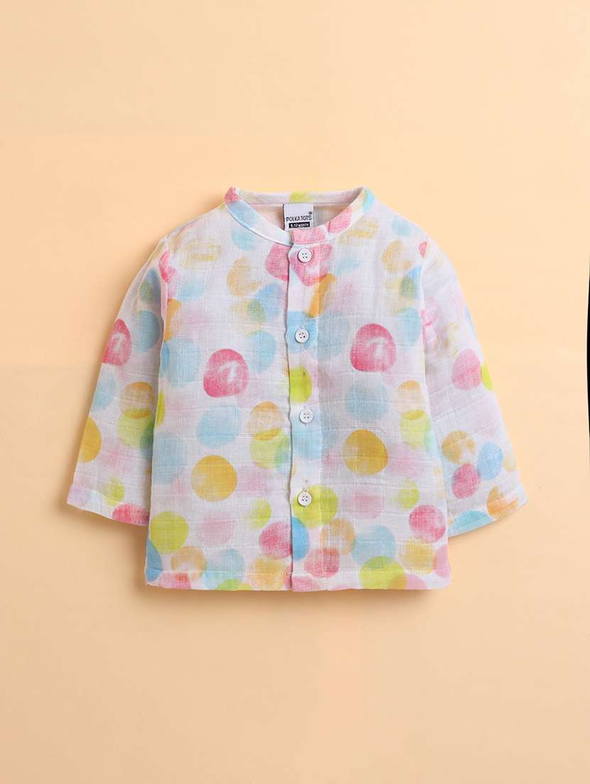 boys printed long sleeve nightwear pyjama set - 22092299 - Standard Image - 1