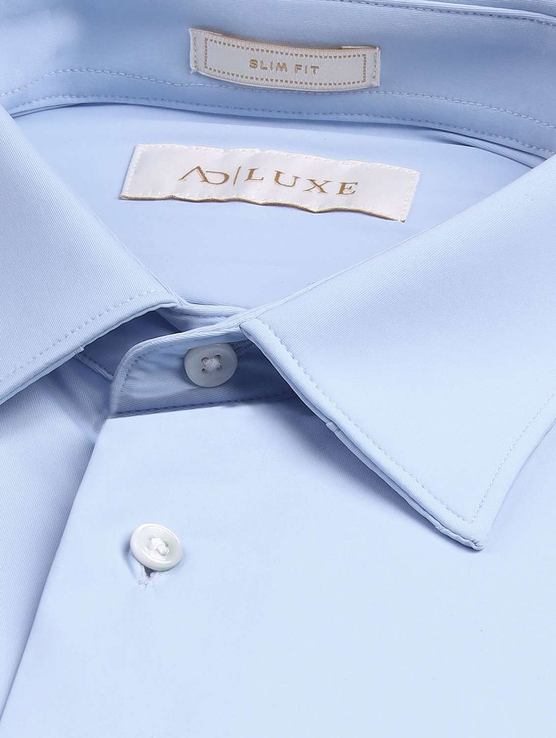 men solid long sleeve regular fit formal shirt - 22092506 - Standard Image - 4