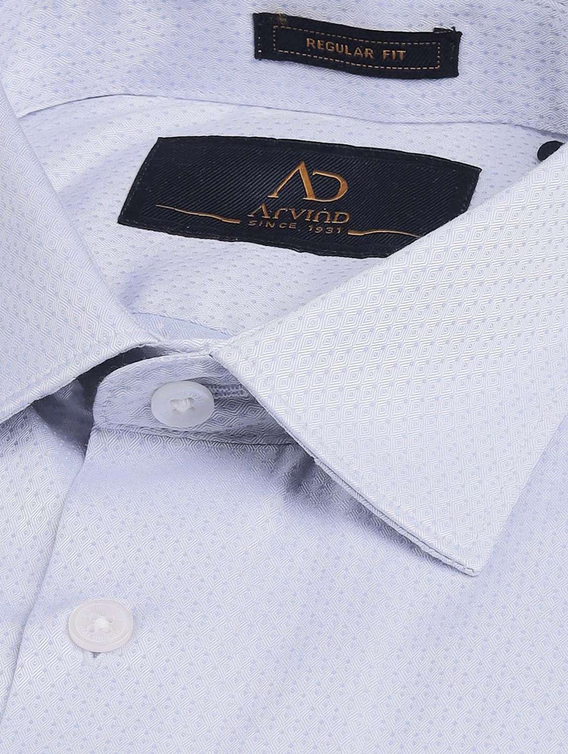 men self design long sleeve regular fit formal shirt - 22092508 - Standard Image - 4