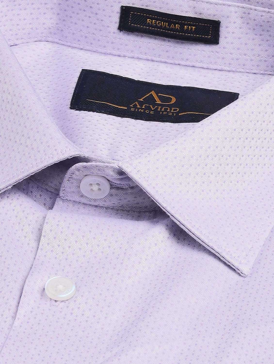 men self design long sleeve regular fit formal shirt - 22092510 -  Standard Image - 4