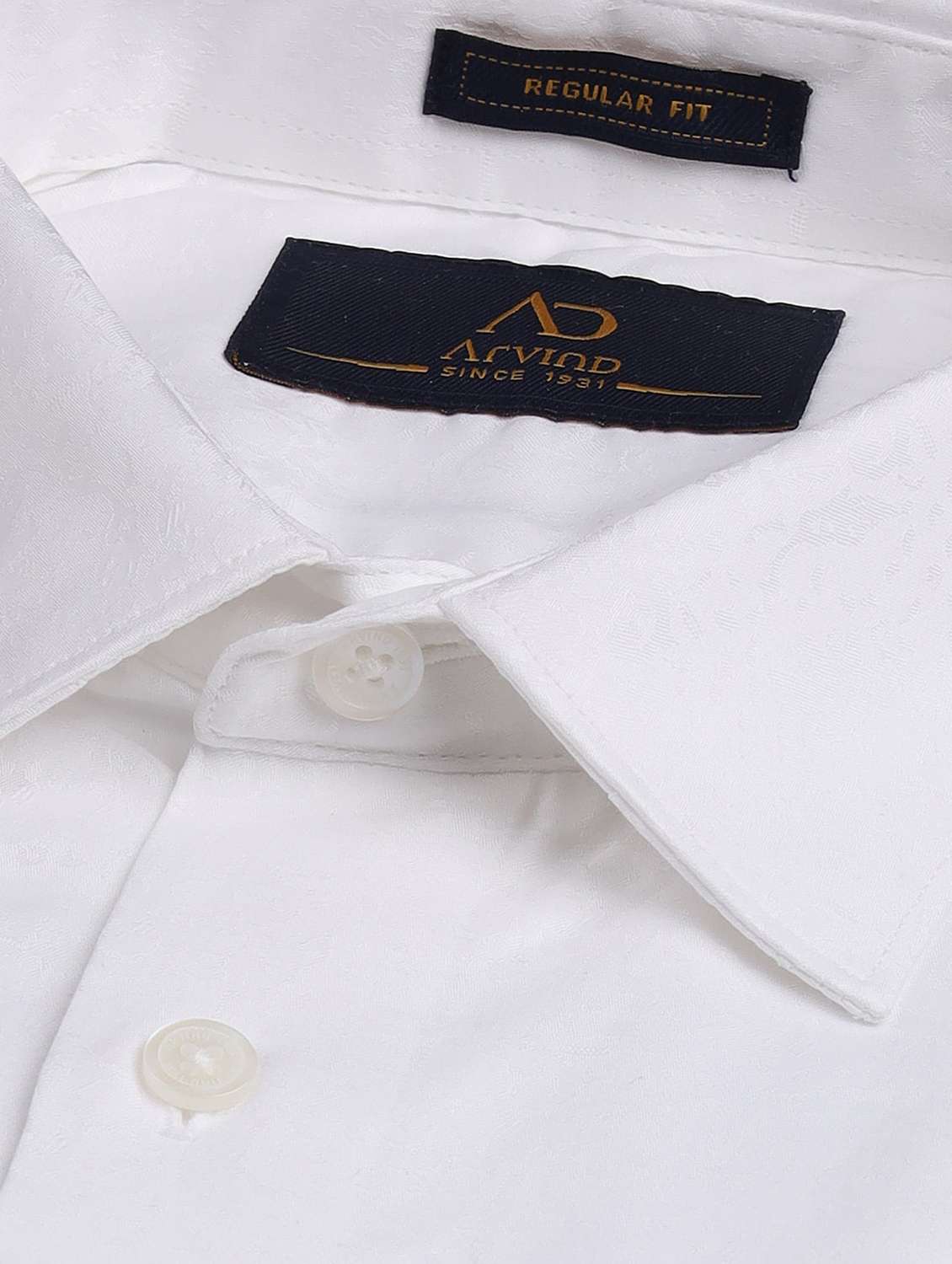 men self design long sleeve regular fit formal shirt - 22092513 - Standard Image - 4