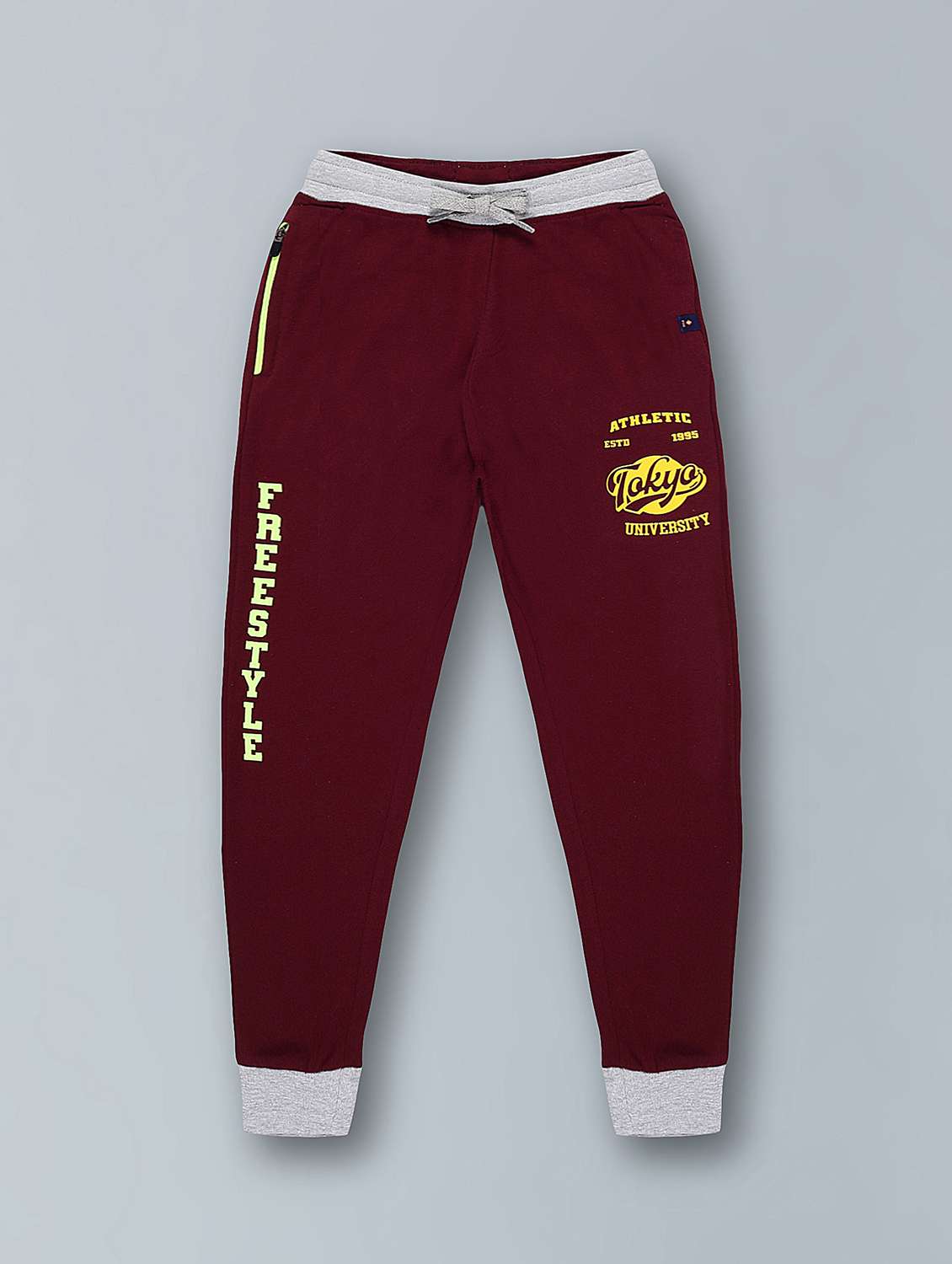 boys printed mid rise relaxed fit jogger - 22092688 -  Standard Image - 1