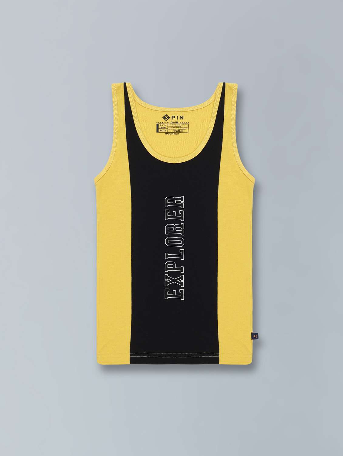 boys printed sleeveless vest - 22092703 -  Standard Image - 1