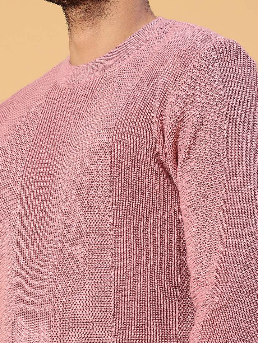 men self design long sleeve regular fit pullover  - 22092733 -  Standard Image - 4