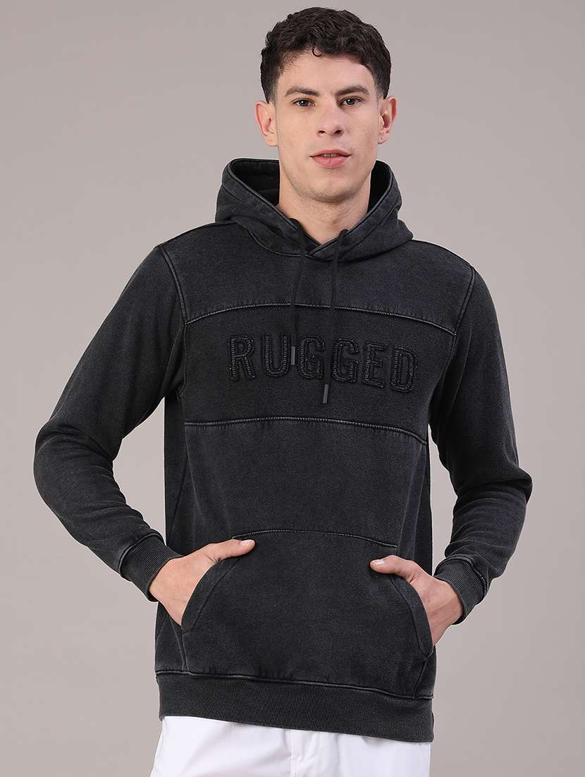 men long sleeve hooded sweatshirt - 22092748 -  Standard Image - 1