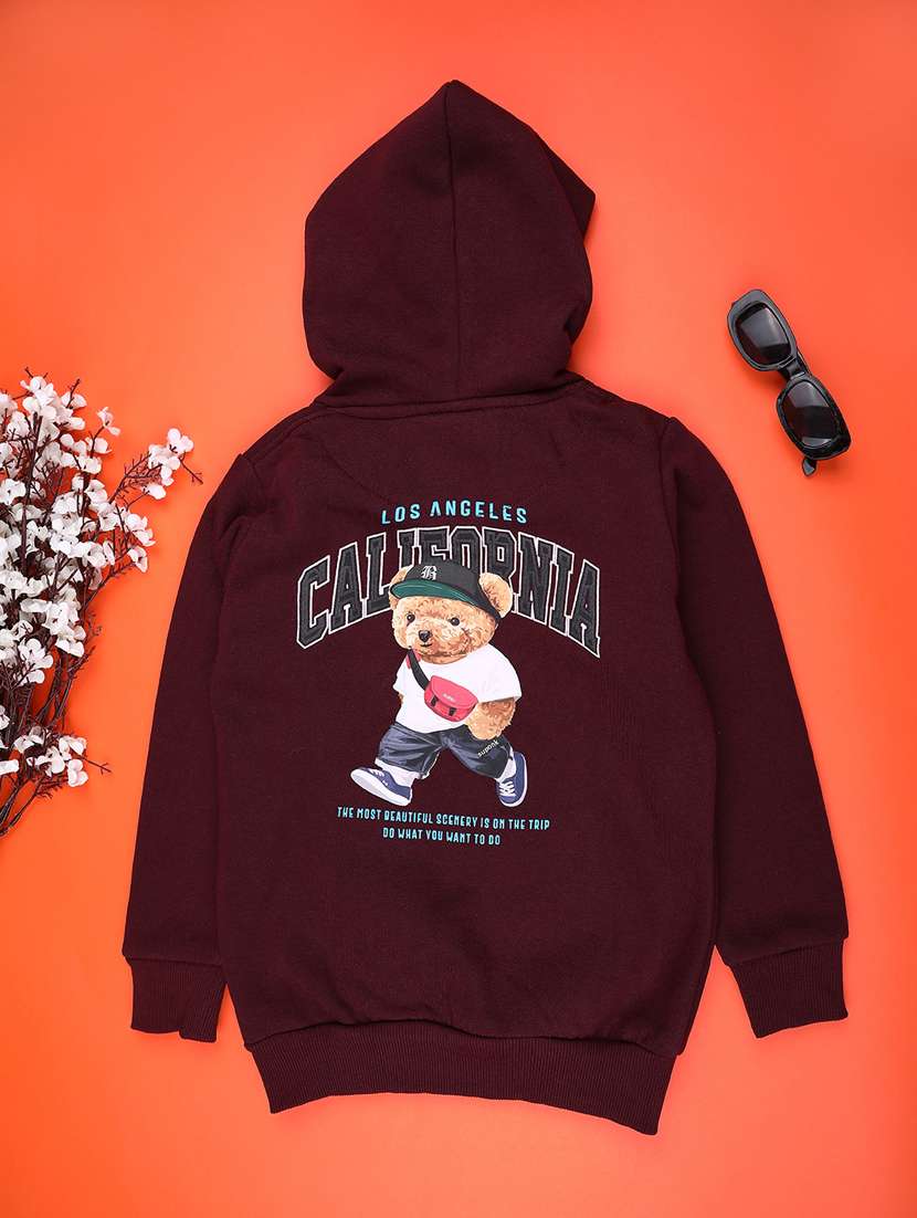 boys front & back print long sleeve sweatshirt - 22092762 -  Standard Image - 1